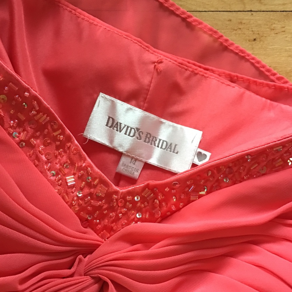 David’s Bridal bridesmaid dress